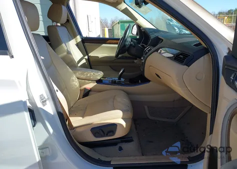 2016 BMW X3 Sdrive28I z USA, uszkodzony, nr VIN 5UXWZ7C51G0T43019